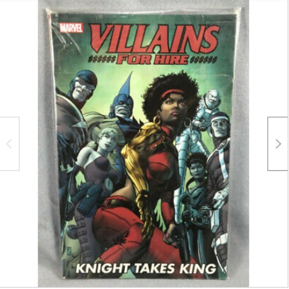 Villains for Hire Knight Takes King Collects 0-4 Marvel Comic Trade Paperback - Picture 1 of 2